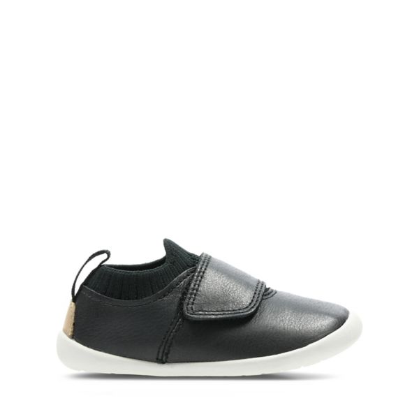 Clarks Boys Roamer Seek Casual Shoes Black | CA-8012694